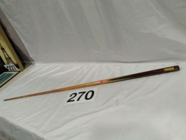 lot 270 Snooker cue