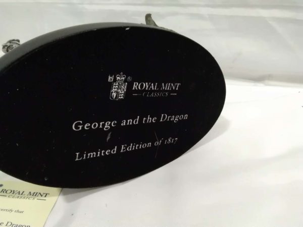 lot 275 Royal Mint Classics limited edition George & Dragon Figurine - Image 3