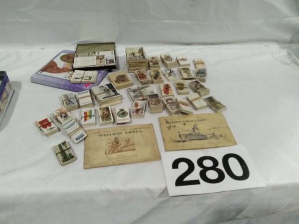 lot 280 collection of cigarette cards - Image 2