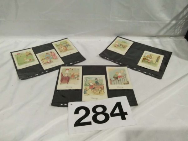 lot 284 14 henry golden Virgina Tabacco cards - Image 2