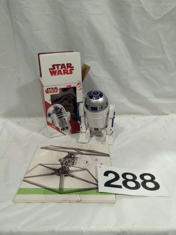 lot 288 Star Wars R2-D2 & canvas print - Image 2