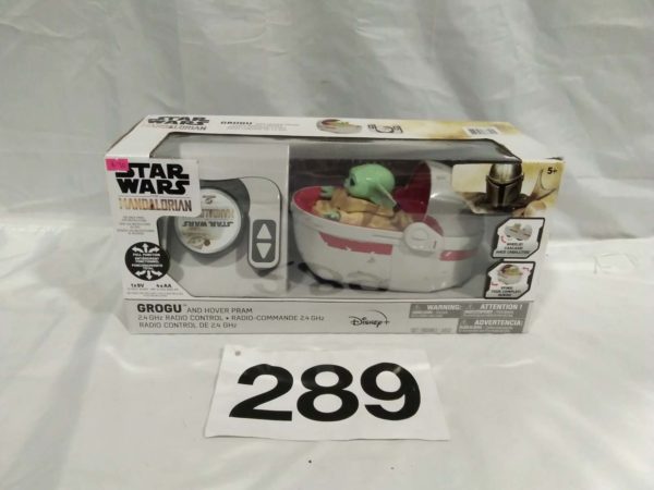 lot 289 Star Wars The Mandalorian Grogu and the hover pram - Image 2