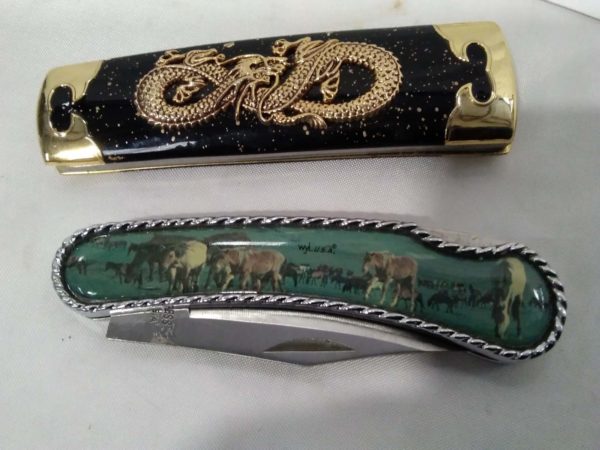 lot 309 collectable Japanese & united States pen knives - Image 5