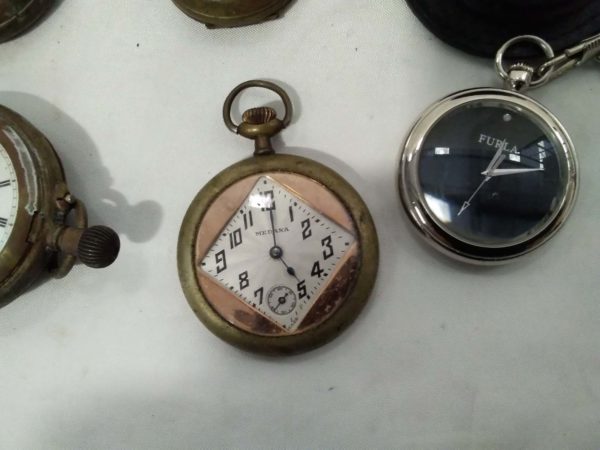 lot 313 collection of vintage pocket watches – spares or repairs - Image 4