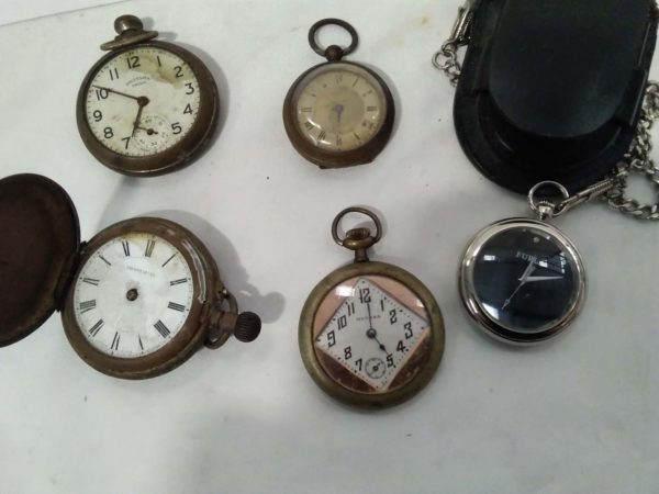 lot 313 collection of vintage pocket watches – spares or repairs - Image 3