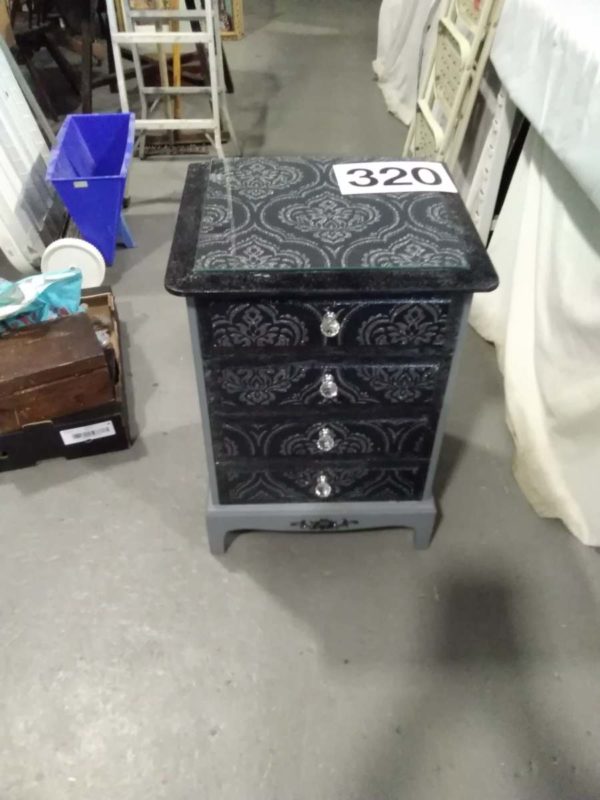 lot 320 painted drawers