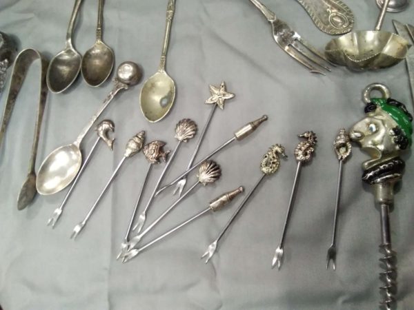 lot 322 quantity of vintage cutlery inc porridge spoons - Image 6