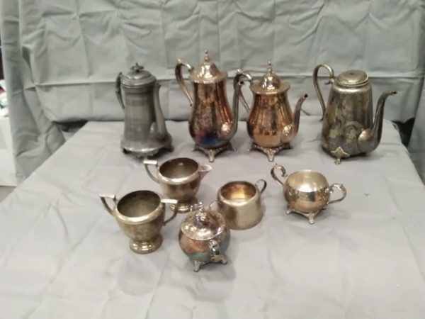 lot 335 vintage mixed metal ware