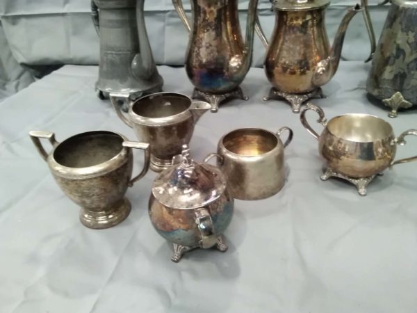 lot 335 vintage mixed metal ware - Image 5