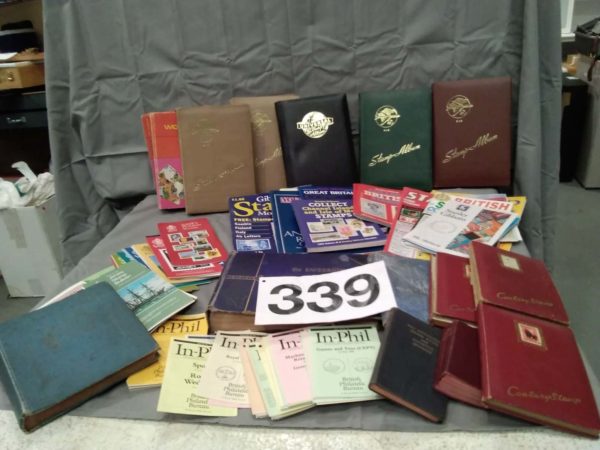 lot 339 stamp albums, books, pamphlets, magazines - Image 2