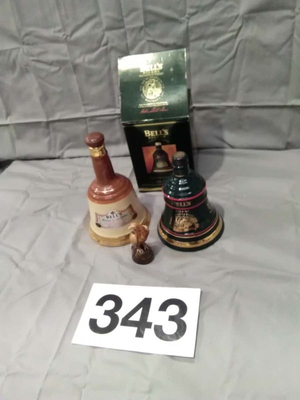 lot 343 empty whiskey bottles - Image 2