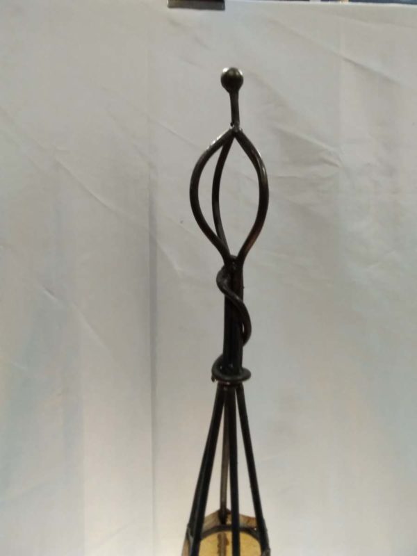 lot 377 re-wired Wigwam lamp ( working) - Image 2