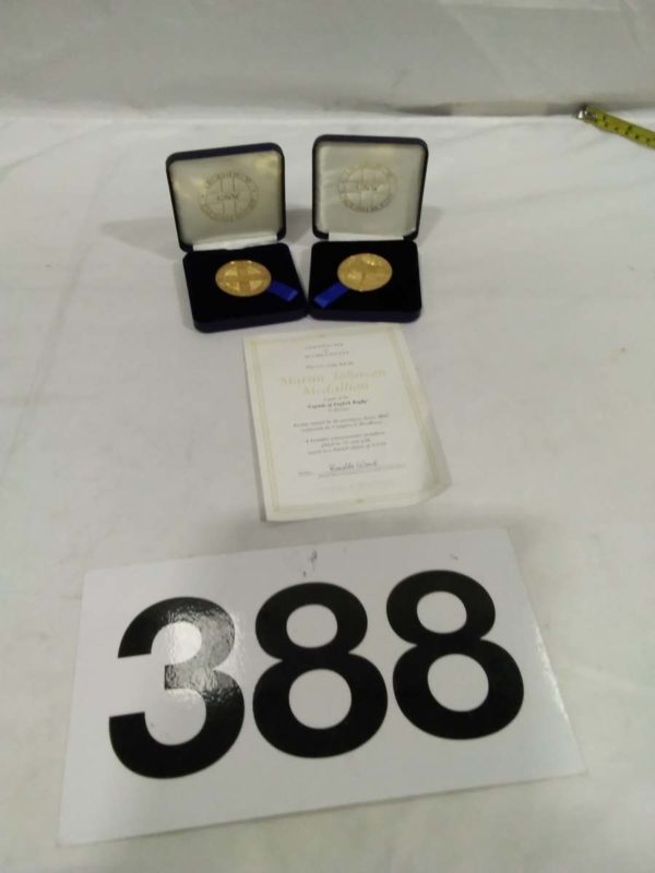 lot 388 rugby medallions 2003