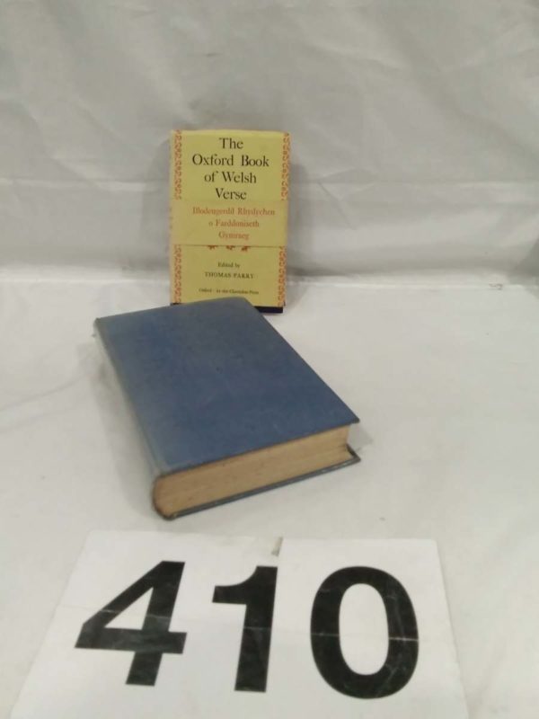 lot 410 The Oxford Book of Welsh verse & The Rebecca Riots novels - Image 2