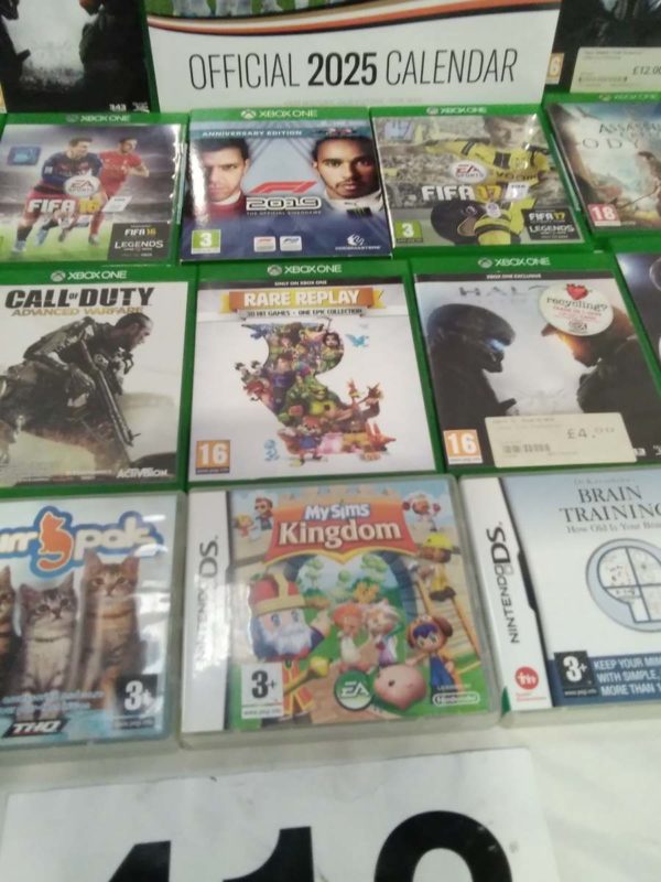 lot 412 Swansea City AFC 2025 calendar, Xbox & Nintendo games - Image 7