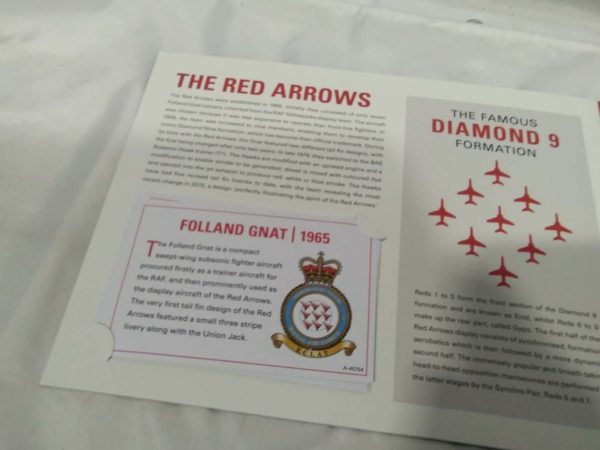 lot 416 Royal Air Force Red arrows official ingot collection - Image 4