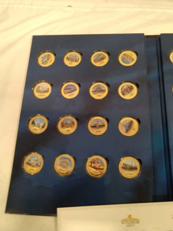 lot 429 Capitals of the European Union coin set with cert - Image 4