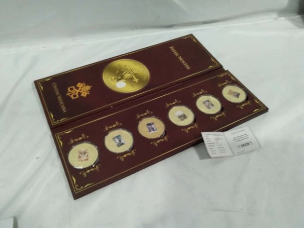 lot 431 The Lord’s Prayer coin set