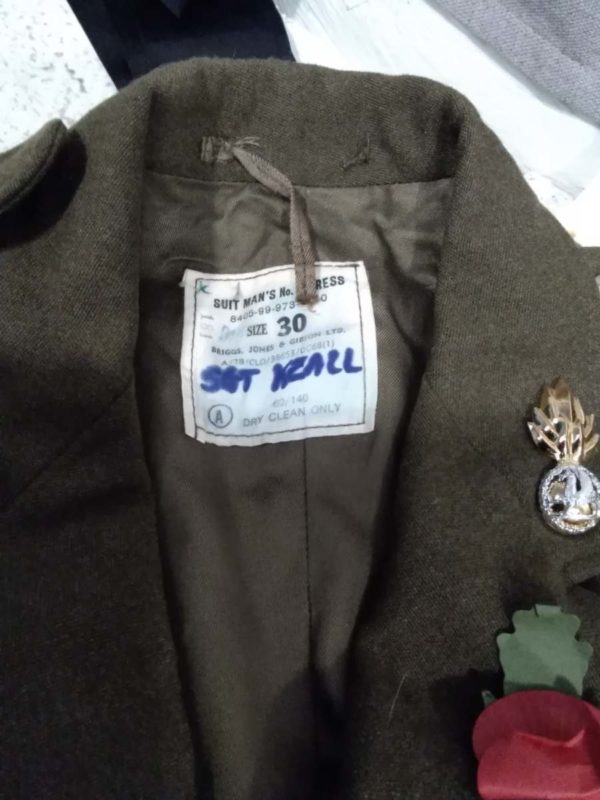 lot 451 Royal Welsh military jacket, trousers, shirt & tie - Image 4