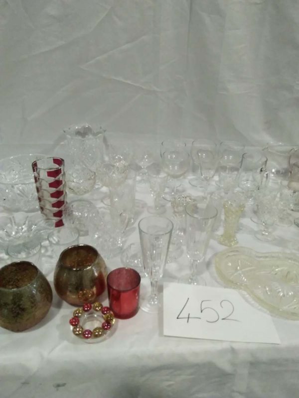 lot 452 various glassware & Christmas items - Image 7