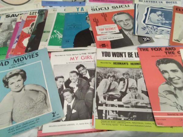 lot 504 quantity of sheet music inc Elvis - Image 5