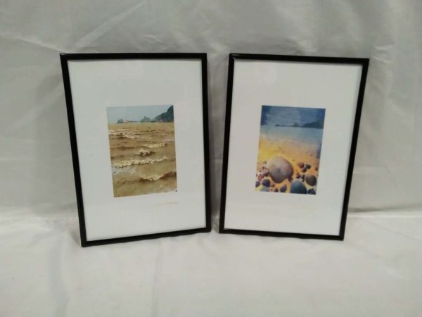 lot 511 pair of Mumbles Pier pictures signed by Graham Park