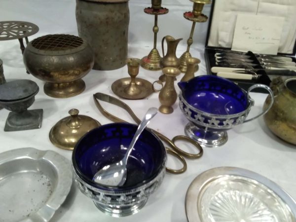 lot 525 quantity of metalware Inc brass - Image 9