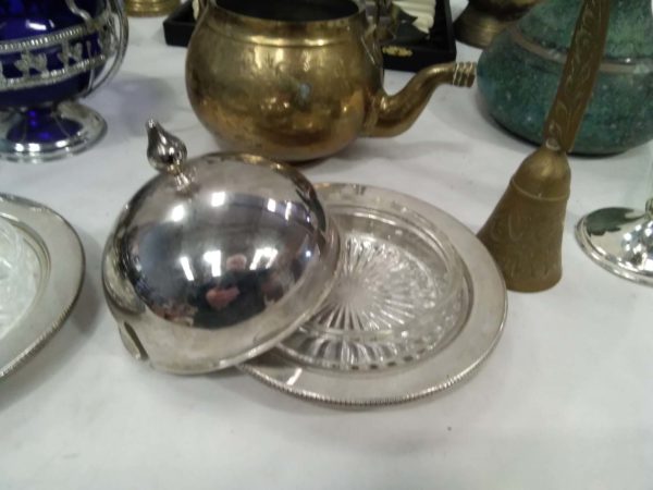 lot 525 quantity of metalware Inc brass - Image 4