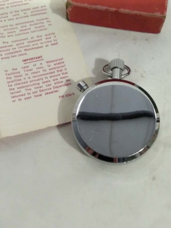 lot 553 vintage boxed Smiths pocket  stop watch - Image 4