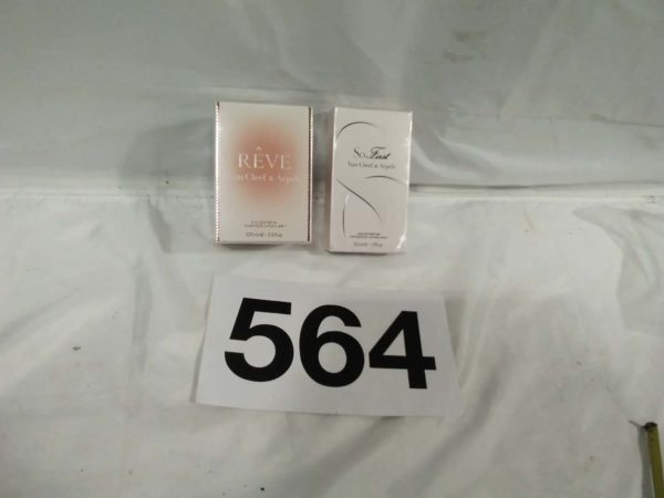 lot 564 2 sealed Van Cleef & Arpels perfumes