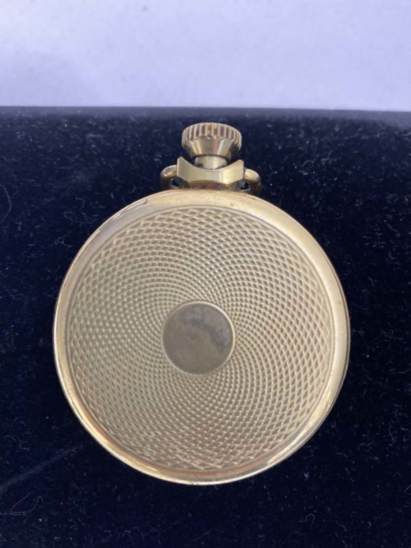 DD2083-VINTAGE GOLD TONE INGERSOLL POCKET WATCH AS SEEN - Image 2